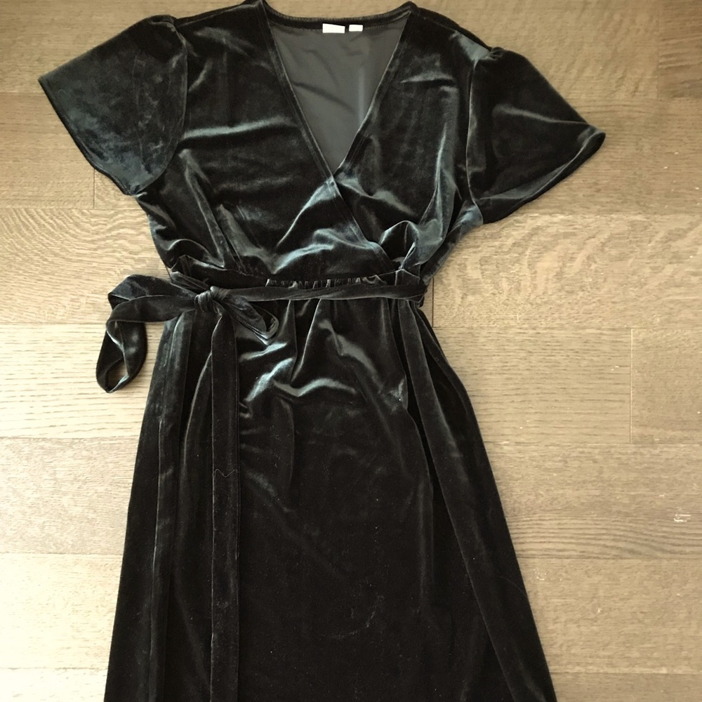 Gap Maternity Velvet Dress - Size Small